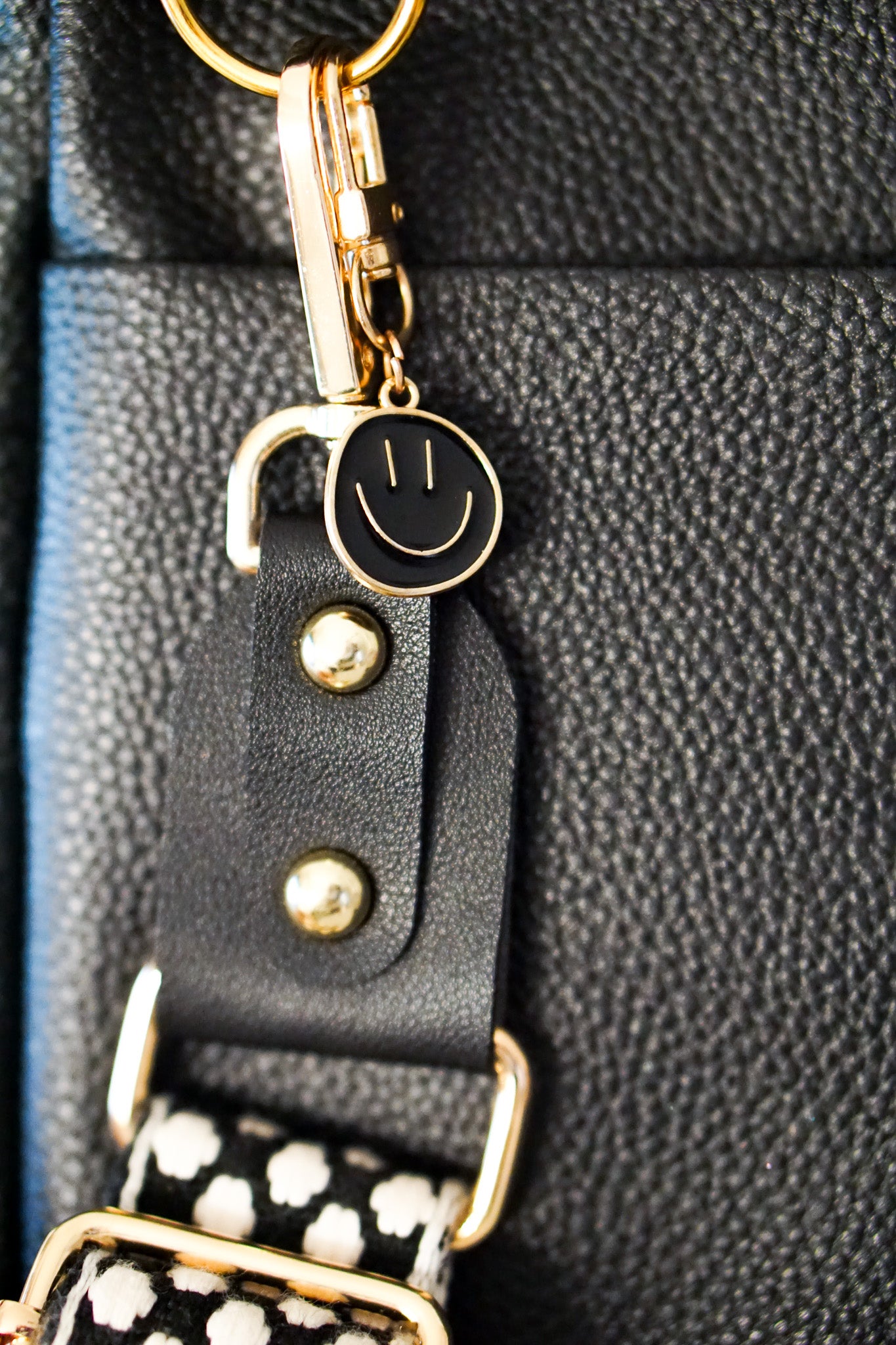 The Laurent Crossbody- Black