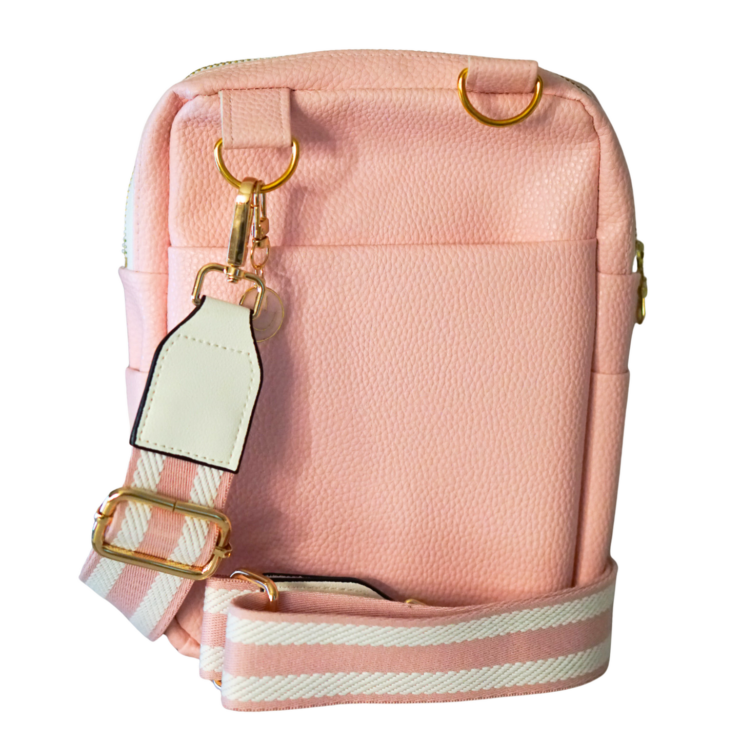 The Laurent Crossbody- Pink